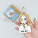 Bette Davis and Joan Joan Crawford - Christmas ornaments handmade