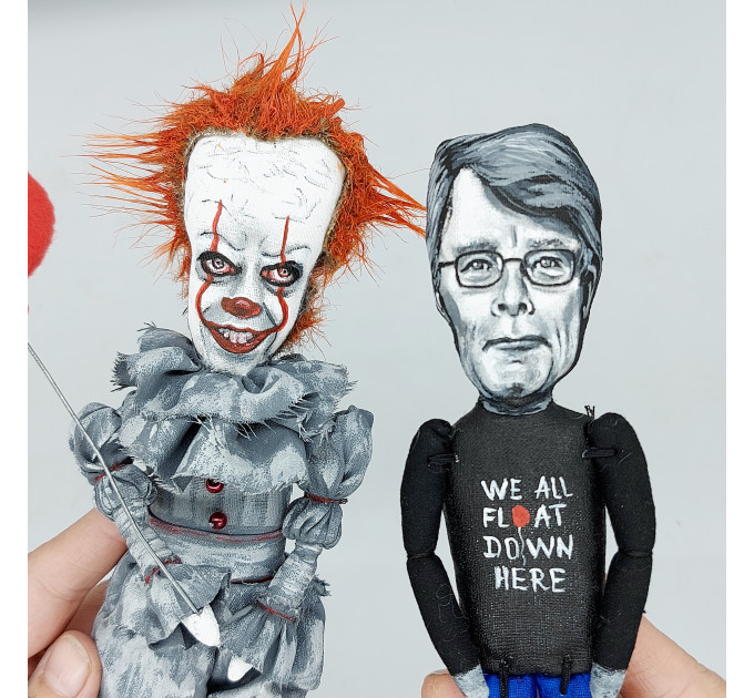 Stephen King figurine, Master of horror - Gifts for Readers  & Writers!