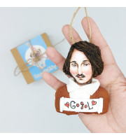 Nikolai Gogol ornament