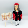 Raphael Italian famous painter Renaissance figurine - Art teacher gift!