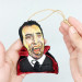 Vampire Dracula - Christopher Lee, The Satanic Rites of Dracula 1973, retro horror movies ornament 