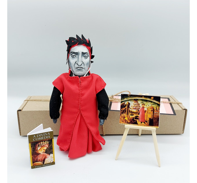 Dante Alighieri famous Italian poet, philosopher figure- Professor gift!