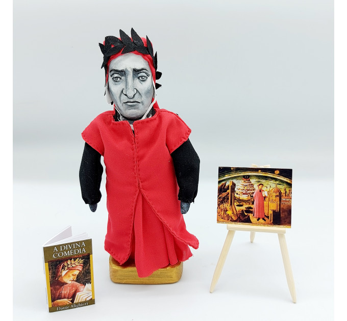 Dante Alighieri famous Italian poet, philosopher figure- Professor gift!