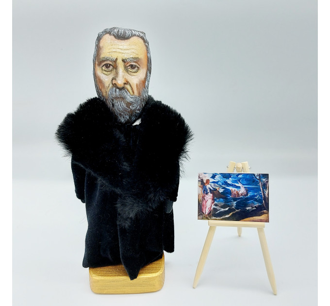 Jacopo Robusti Tintoretto famous Italian painter figure, Art studio decor!