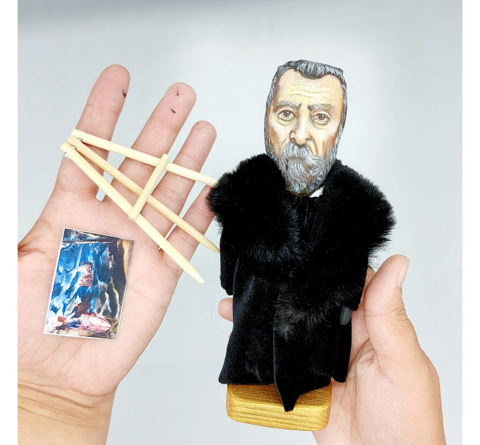 Jacopo Robusti Tintoretto famous Italian painter figure, Art studio decor!