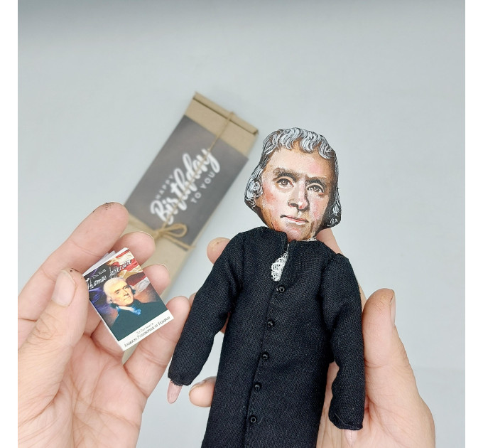 Thomas Jefferson famous American Lawyer figure, American Founding Father, 3 President USA 