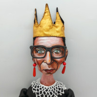 Ruth Ginsburg doll 23 1/2''