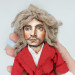 Moliere figurine - Jean-Baptiste Poquelin French playwright, actor, poet World literature - Book lover gift!