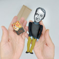 Gilles Deleuze figurine, famous French greatest philosopher - best Gifts for Philosophy lovers 