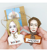 Bette and Joan ornaments