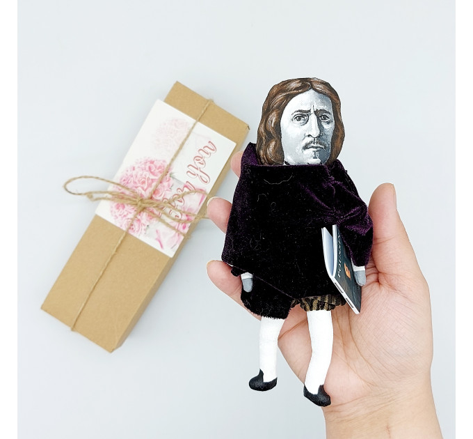 Nicolas Poussin famous French painter figure - Gift for Artist! 