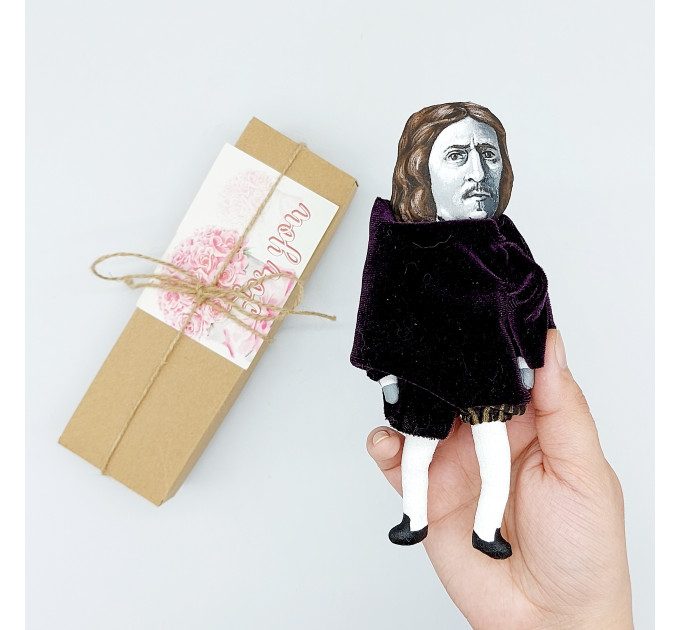 Nicolas Poussin famous French painter figure - Gift for Artist! 