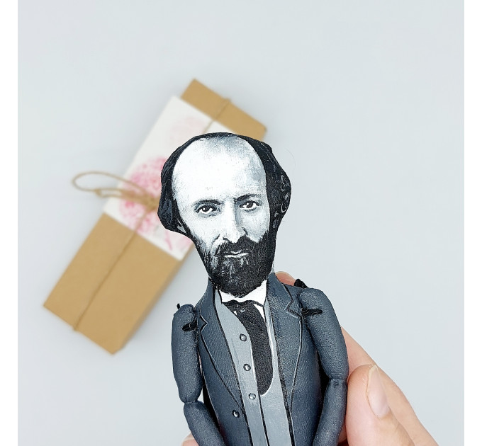 Paul Cezanne famous French Post-Impressionist painter figure - Art teacher gift! 