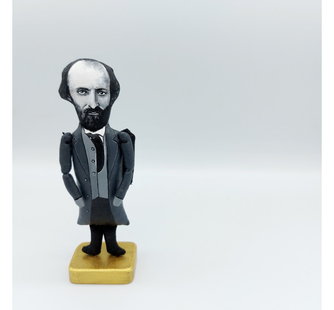 Paul Cezanne famous French Post-Impressionist painter figure - Art teacher gift! 