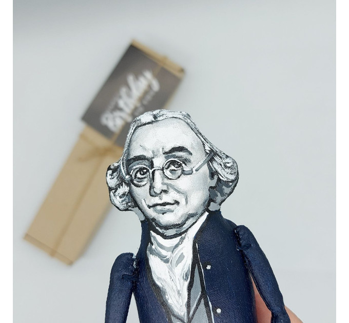 James Wilson (Founding Father) figurine - History teacher gift!