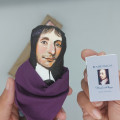 Blaise Pascal famous French mathematician, inventor, philosopher figurine - Mathematician teacher gift!