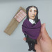 Blaise Pascal famous French mathematician, inventor, philosopher figurine - Mathematician teacher gift!