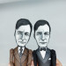 Claude Rains famous actor the Golden Age of Hollywood - Retro Movie fans gift! Collectible doll