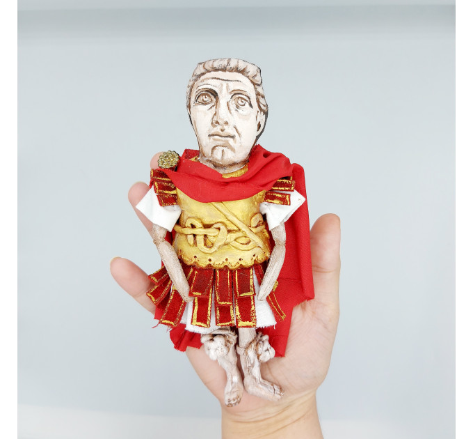 Roman Constantine the Great Christian Emperor figure - Collectible historical figure, limited edition 