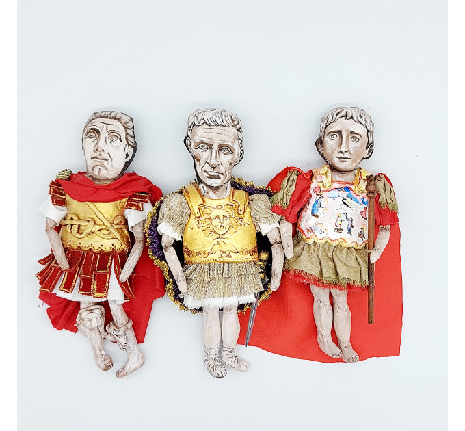 Roman Constantine the Great Christian Emperor figure - Collectible historical figure, limited edition 