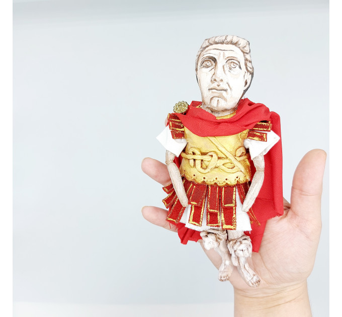 Roman Constantine the Great Christian Emperor figure - Collectible historical figure, limited edition 