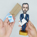 Sam Harris famous American philosopher, neuroscientist, podcast host - the four horsemen - Atheist gift! Collectible doll