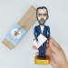 Sam Harris famous American philosopher, neuroscientist, podcast host - the four horsemen - Atheist gift! Collectible doll