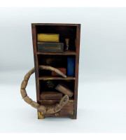 Book worm bookcase