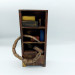Book worm Library Bookcase, Dollhouse Library miniature furniture 1 : 12