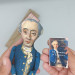 Giacomo Casanova famous Italian adventurer figurine, author autobiography Histoire de ma vie (Story of My Life) - Readers gift!