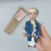Giacomo Casanova famous Italian adventurer figurine, author autobiography Histoire de ma vie (Story of My Life) - Readers gift!