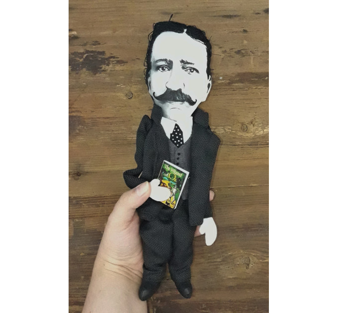 L. Frank Baum famous American author Wizard of Oz - Collectible doll