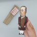 Edward Gibbon famous English historian, writer figurine, Historian gift! Collectible doll 