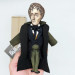 François-René de Chateaubriand figure, famous French writer, politician, historian - Literary gift! Collectible doll