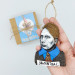 Set Hannibal Lecter and Will Graham ornaments, Halloween Horror Movie ornaments