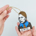 Set Hannibal Lecter and Will Graham ornaments, Halloween Horror Movie ornaments