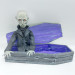 Vampire in a coffin, dark Gothic doll - Vampire gift - handmade Halloween decor