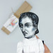 Giordano Bruno figure, famous Italian philosopher, cosmological theorist - Science Teacher gift!