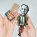 Bernard Williams figurine, famous English moral philosopher - Home library decor, Collectible doll
