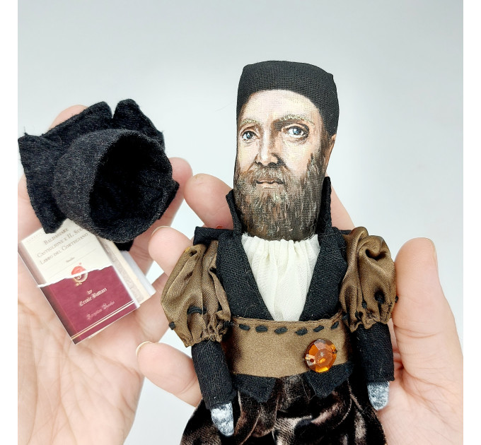 Baldassare Castiglione figure, famous Italian Renaissance author The Book of the Courtier
