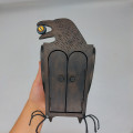 Wardrobe - Raven handmade wooden decor, Gothic dollhouse
