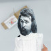 Jean Francois Millet figure, famous French artist the Realism art movement - Artists room decor, Collectible doll