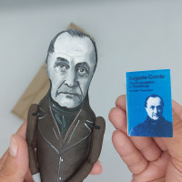 Auguste Comte figure