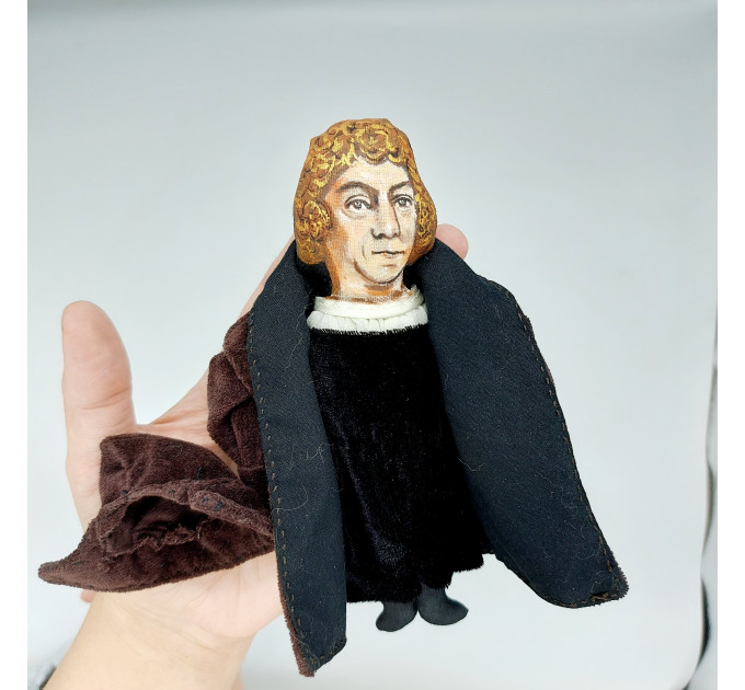 Christopher Columbus figure, famous  Italian explorer and navigator, traveler - History gift!