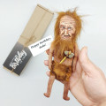 Prehistoric Caveman figurine - Man Cave sign, Birthday Gifts! Stone Age homo sapiens, prehistoric hunters doll