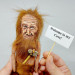 Prehistoric Caveman figurine - Man Cave sign, Birthday Gifts! Stone Age homo sapiens, prehistoric hunters doll