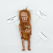 Prehistoric Caveman figurine - Man Cave sign, Birthday Gifts! Stone Age homo sapiens, prehistoric hunters doll