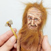 Prehistoric Caveman figurine - Man Cave sign, Birthday Gifts! Stone Age homo sapiens, prehistoric hunters doll