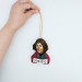 Nicolaus Copernicus Christmas ornament, science fiction decor 