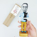 Haruki Murakami figurine, famous Japanese author - Book lover gift!